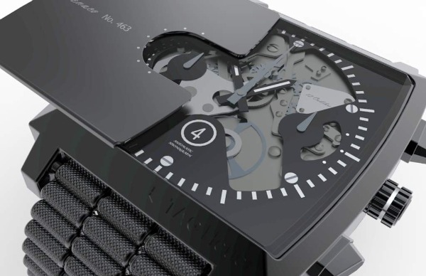 Black Shield 2 Tag Heuer Monaco腕表重新思考 帕森斯設(shè)計(jì)學(xué)院-復(fù)刻表