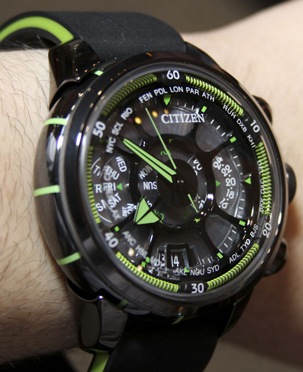 西鐵城 Ecodrive Satellite watch-1 西鐵城光動能衛(wèi)星電波手表上手-復(fù)刻表