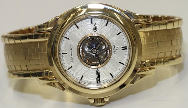 歐米茄 Central Tourbillon-6 歐米茄陀飛輪手表-復刻表