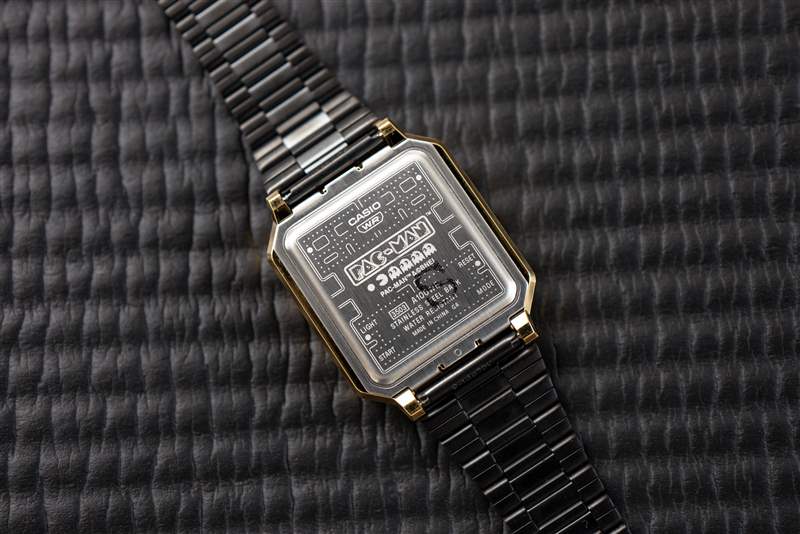 動手體驗Casio Vintage X Pac-Man A100WEPC-1B-復刻表