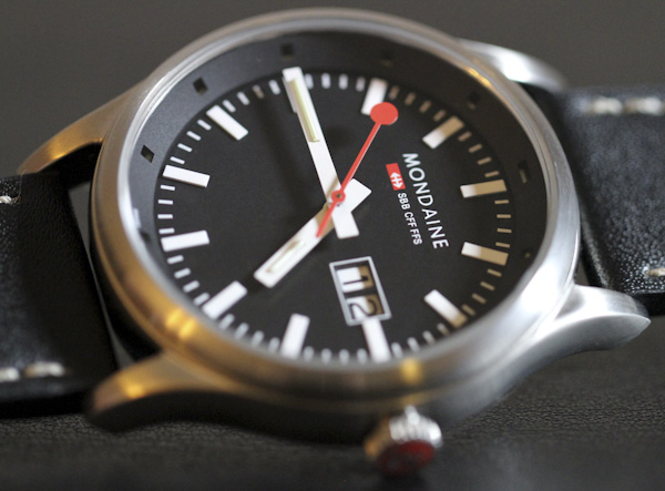 Mondaine 鐵路氚 3 Mondaine男士夜視氚運動手表評論-復刻表
