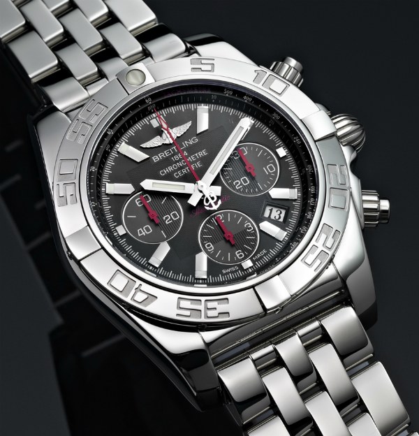 百年靈美國手表正面 百年靈Chronomat 44限量版美國退伍軍人致敬腕表-復(fù)刻表