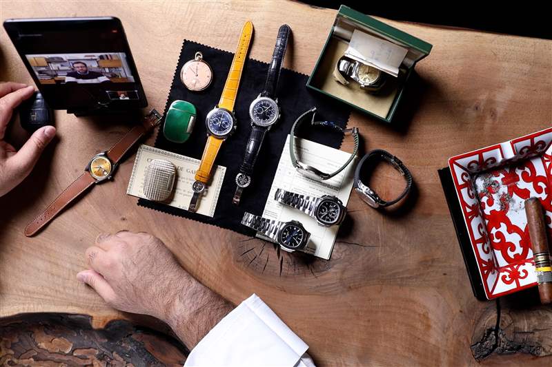 在Instagram上與Patekaholic背后的男人Jasem Al Zeraei談?wù)撌直?復(fù)刻表