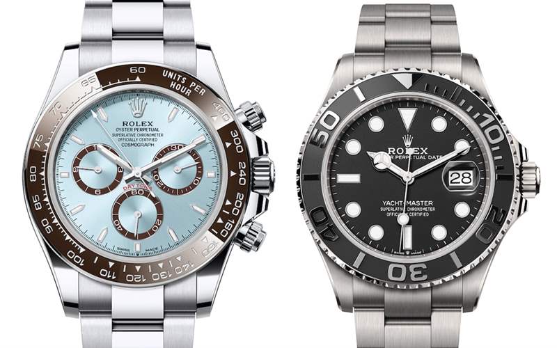 Rolex新品亮點(diǎn)：鉑金迪通拿、鈦殼Yacht-Master、彩色表盤Day-Date-復(fù)刻表