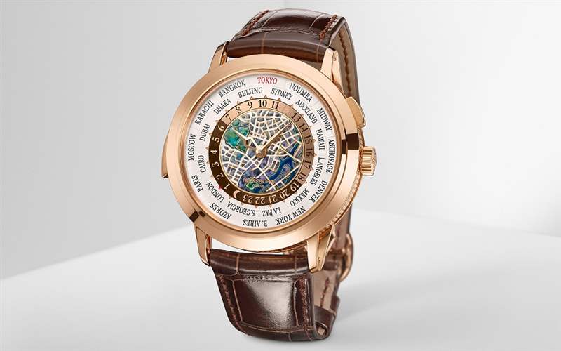 Patek Philippe百達(dá)翡麗推出Ref. 5531R-014 Tokyo 2023世界時(shí)間三問報(bào)時(shí)腕表:東京地圖-復(fù)刻表