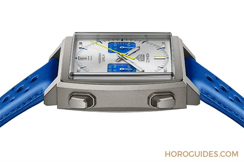 TAG HEUER - 法國賽車藍來了，TAG Heuer Monaco計時碼表限量新色亮相