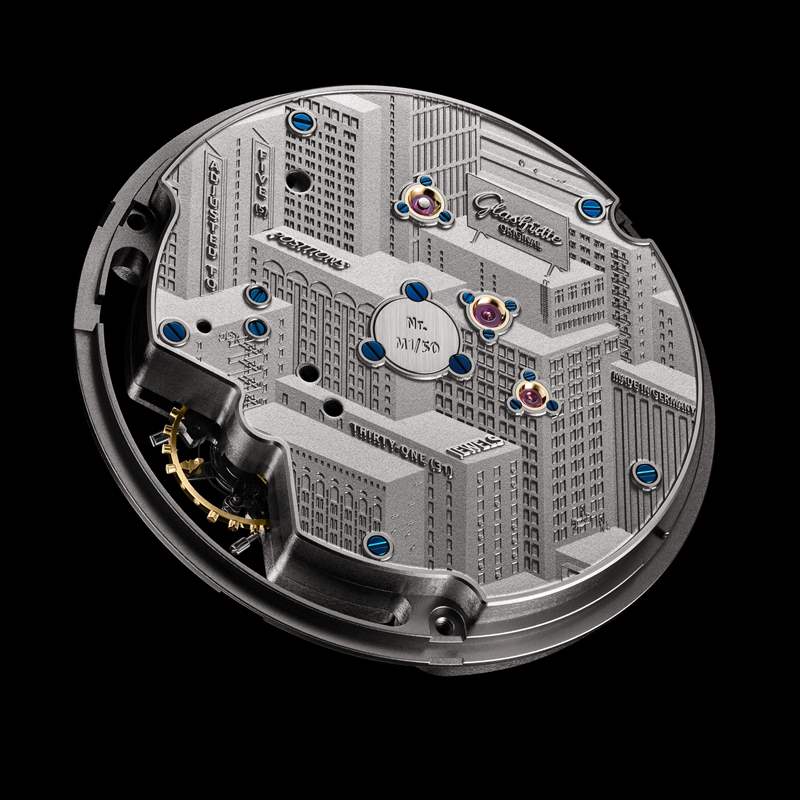 Glashütte Original推出PanoInverse Limited Edition腕表:人類城市-復(fù)刻表