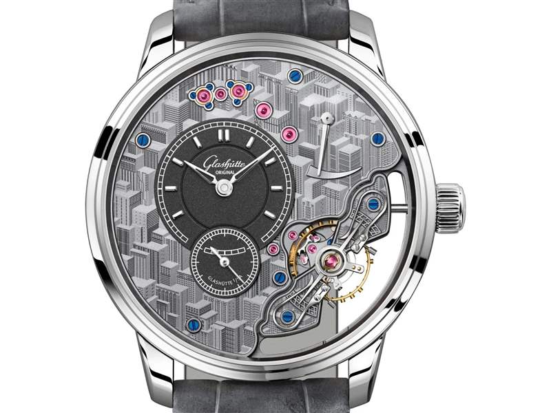 Glashütte Original推出PanoInverse Limited Edition腕表:人類城市-復(fù)刻表