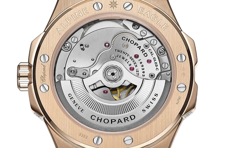 蕭邦A(yù)lpine Eagle阿胖鷹彩虹圈小改款與前作有一個(gè)明顯差異-復(fù)刻表