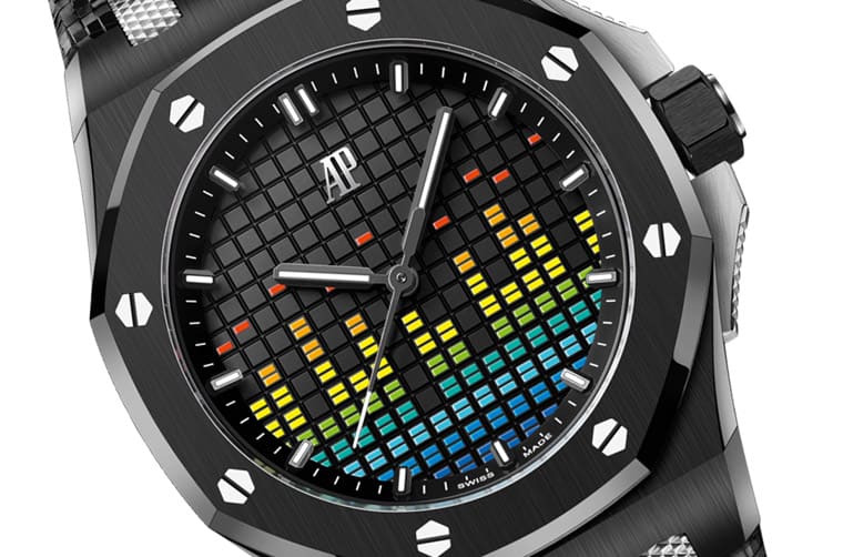 AP皇家橡樹離岸型音樂限量版追加37毫米黑陶瓷殼新款-復(fù)刻表