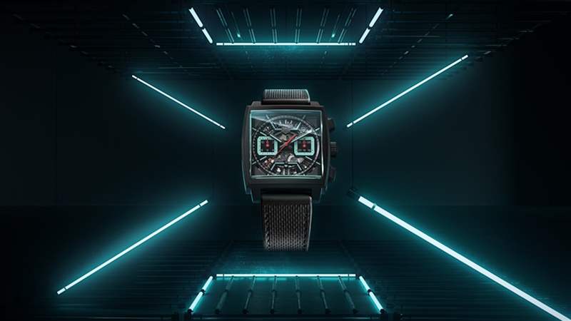 TAG Heuer Monaco腕錶於1969年問世，是全球第一款方形防水腕錶，也迅速成為史上最經(jīng)典的腕錶之一。（TAG Heuer官網(wǎng)）