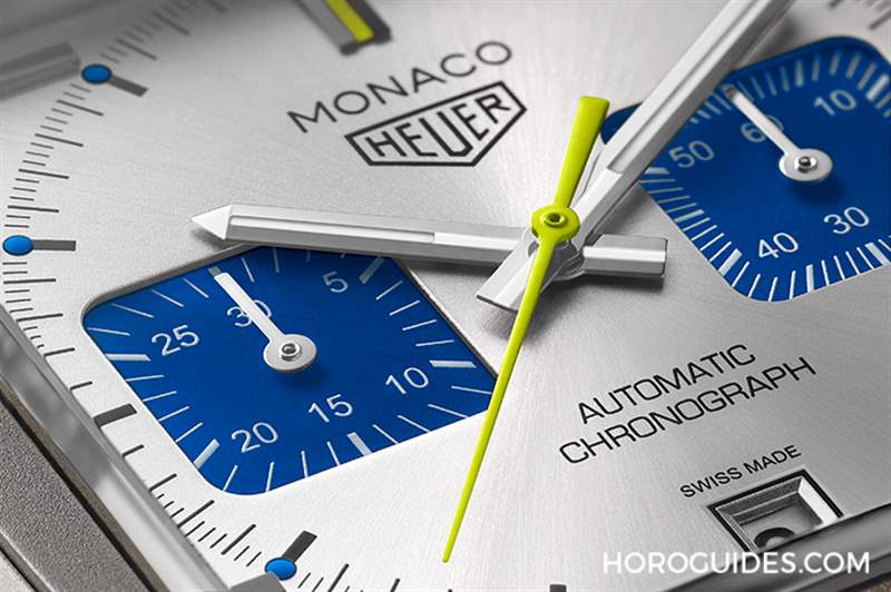 TAG HEUER - 法國賽車藍來了，TAG Heuer Monaco計時碼表限量新色亮相