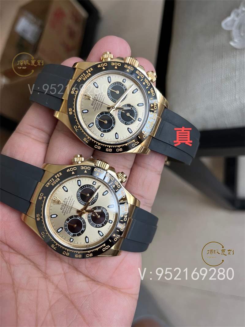 C廠余文樂(lè)真假對(duì)比,Clean廠勞力士余文樂(lè)4130做工對(duì)比正品一眼假嗎-復(fù)刻表