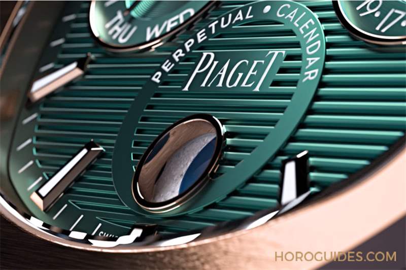 PIAGET - 風華奪目、纖薄美型，PIAGET Polo超薄萬年歷自動腕表強勢定義奢華運動風