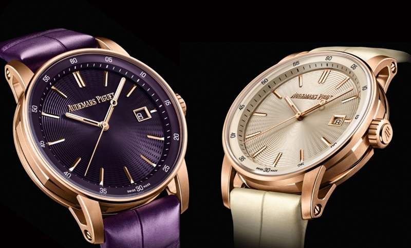 AUDEMARS PIGUET - 愛(ài)彼Code 11.59系列首見(jiàn)38mm中性尺寸艷麗紫與象牙白再加分