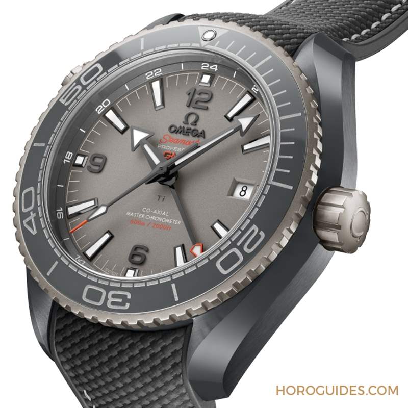 OMEGA - 輕量化材質(zhì)打造由內(nèi)到外的輕盈感｜OMEGA Seamaster Planet Ocean Dark Grey