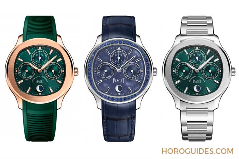 PIAGET - 風華奪目、纖薄美型，PIAGET Polo超薄萬年歷自動腕表強勢定義奢華運動風