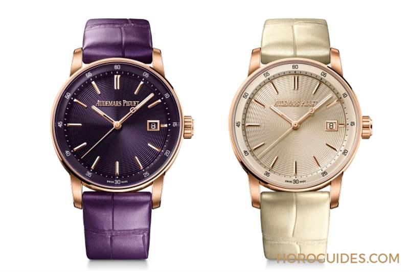 AUDEMARS PIGUET - 愛(ài)彼Code 11.59系列首見(jiàn)38mm中性尺寸艷麗紫與象牙白再加分
