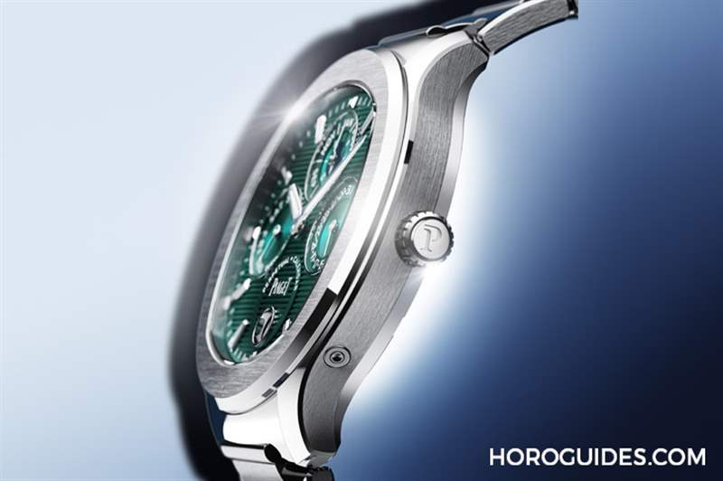 PIAGET - 風華奪目、纖薄美型，PIAGET Polo超薄萬年歷自動腕表強勢定義奢華運動風