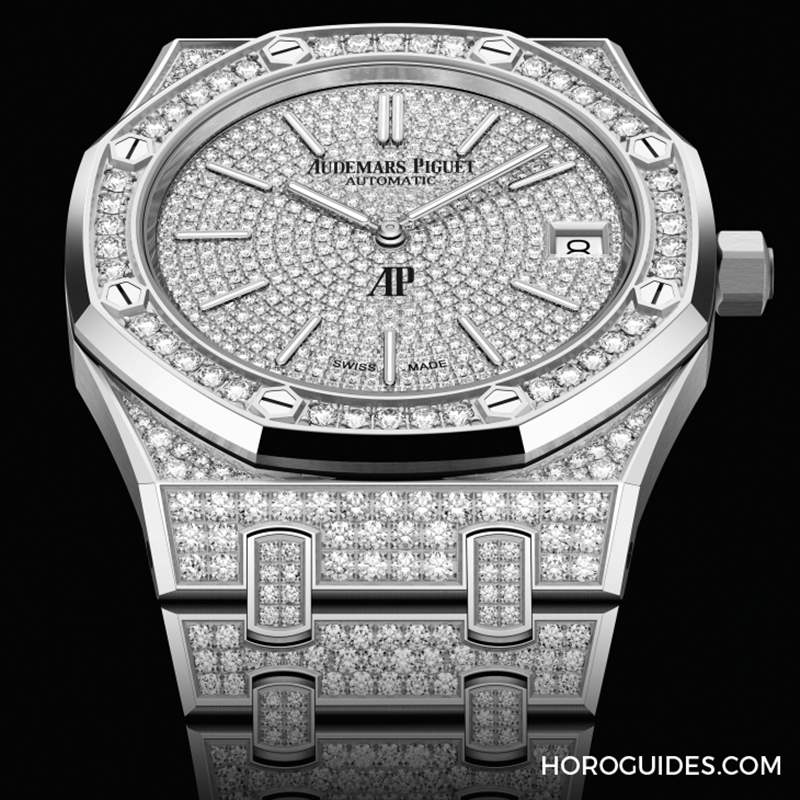 AUDEMARS PIGUET - 光彩熠熠！ AUDEMARS PIGUET Royal Oak Jumbo全鑲寶石版限量登場