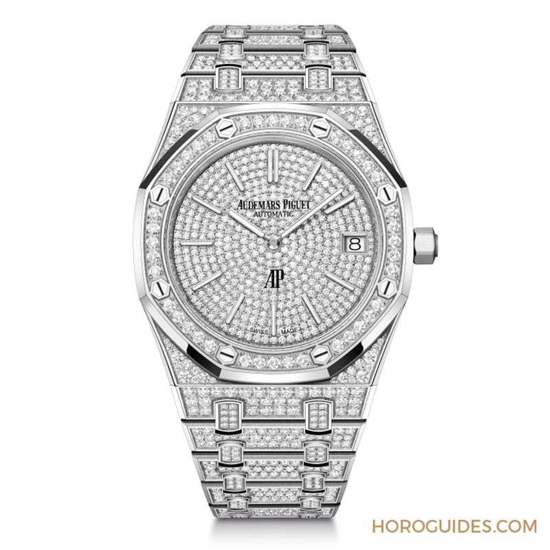 AUDEMARS PIGUET - 光彩熠熠！ AUDEMARS PIGUET Royal Oak Jumbo全鑲寶石版限量登場