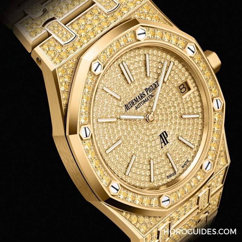 AUDEMARS PIGUET - 光彩熠熠！ AUDEMARS PIGUET Royal Oak Jumbo全鑲寶石版限量登場