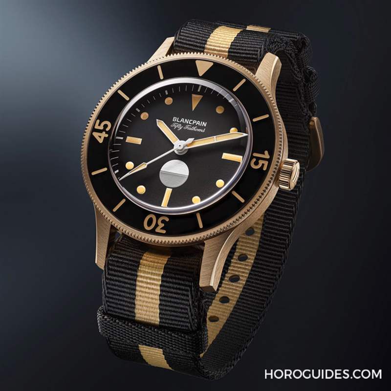 BLANCPAIN - 寶珀Fifty Fathoms 70周年紀念款第三彈! 青銅金五十噚登場