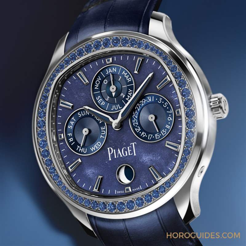 PIAGET - 風華奪目、纖薄美型，PIAGET Polo超薄萬年歷自動腕表強勢定義奢華運動風