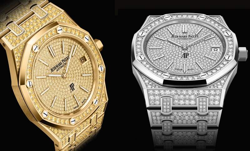 AUDEMARS PIGUET - 光彩熠熠！ AUDEMARS PIGUET Royal Oak Jumbo全鑲寶石版限量登場