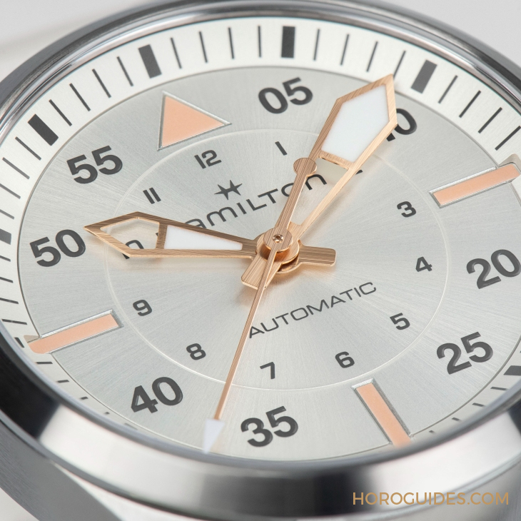 HAMILTON - 設(shè)計微調(diào)、新增尺寸，HAMILTON Khaki Aviation Pilot系列七款新作再現(xiàn)軍風(fēng)