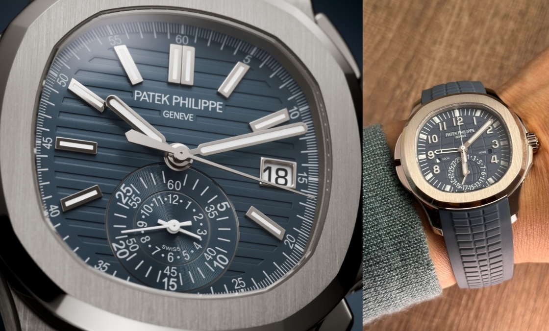PATEK PHILIPPE - 乳光藍(lán)灰面活力風(fēng)，復(fù)雜功能運(yùn)動(dòng)表齊換色｜PATEK PHILIPPE Nautilus、Aquanaut新款