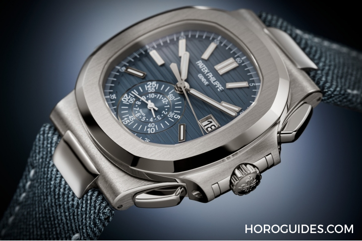 PATEK PHILIPPE - 乳光藍(lán)灰面活力風(fēng)，復(fù)雜功能運(yùn)動(dòng)表齊換色｜PATEK PHILIPPE Nautilus、Aquanaut新款