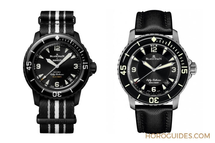 SWATCH - 太驚喜！更貼近五十噚腕表神韻的黑色調Blancpain × Swatch聯(lián)名表款「Ocean of Storm」現(xiàn)身