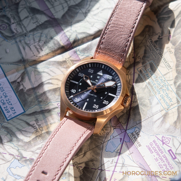 HAMILTON - 設(shè)計微調(diào)、新增尺寸，HAMILTON Khaki Aviation Pilot系列七款新作再現(xiàn)軍風(fēng)