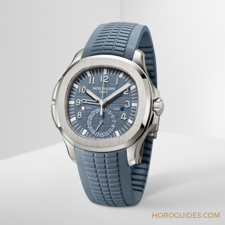 PATEK PHILIPPE - 乳光藍(lán)灰面活力風(fēng)，復(fù)雜功能運(yùn)動(dòng)表齊換色｜PATEK PHILIPPE Nautilus、Aquanaut新款