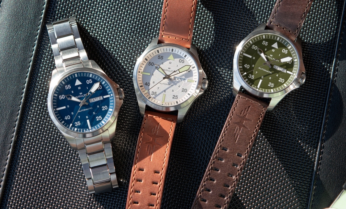 HAMILTON - 設(shè)計微調(diào)、新增尺寸，HAMILTON Khaki Aviation Pilot系列七款新作再現(xiàn)軍風(fēng)