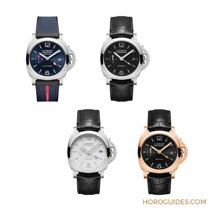 PANERAI - 以Goldtech貴金屬材質(zhì)入作！ PANERAI Luminor Quaranta BiTempo腕表再添一延伸新作PAM01641