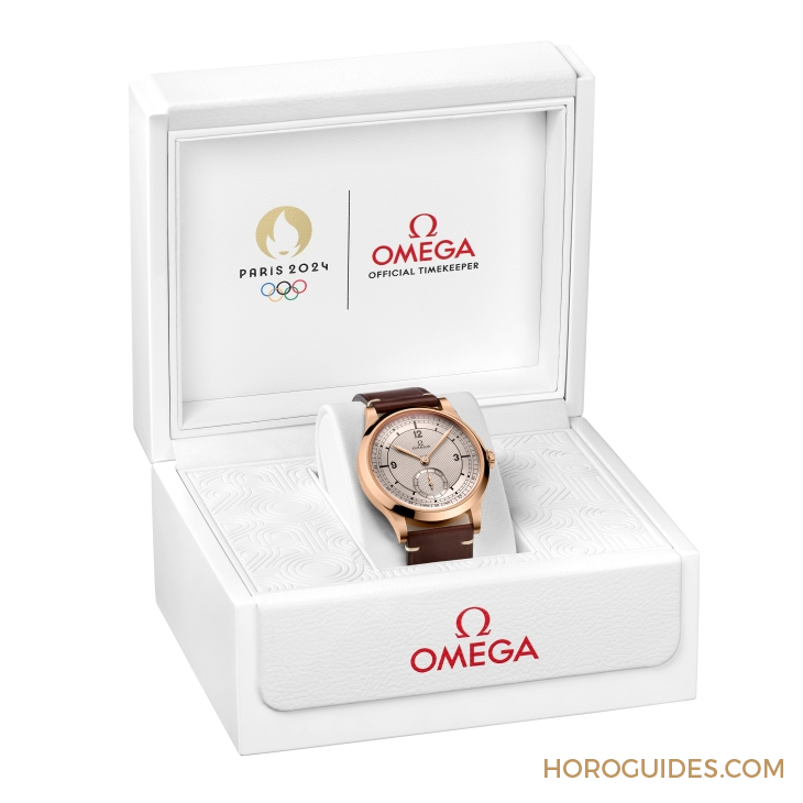 OMEGA - SPECIALITIES - 522.92.39.21.99.001 - 青銅金再現(xiàn)CK 859復(fù)古設(shè)計(jì)，向奧運(yùn)獎(jiǎng)牌致敬！ OMEGA加推巴黎2024年奧運(yùn)會(huì)青銅金腕表