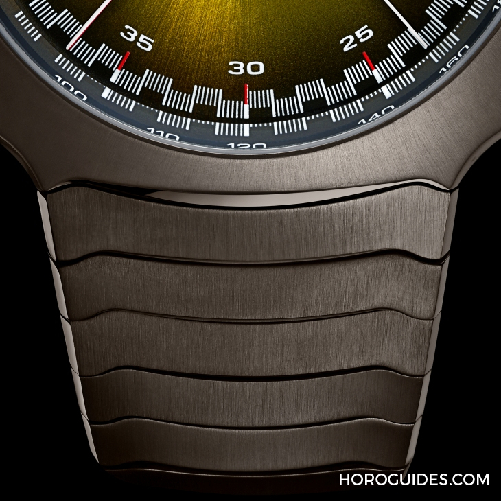 H. MOSER & CIE - STREAMLINER - 6907-1201 - 紅黃雙杰，競速新章|H. MOSER & CIE.推出Streamliner自動飛返計時秒表Alpine限量版