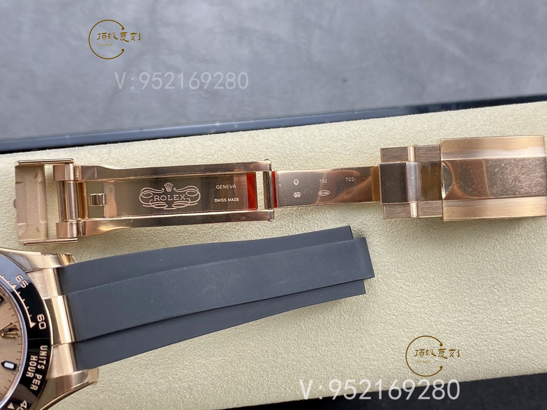 Clean廠(chǎng)C廠(chǎng)勞力士迪通拿全玫瑰金腕表4130機(jī)芯版本詳細(xì)評(píng)測(cè)-復(fù)刻表