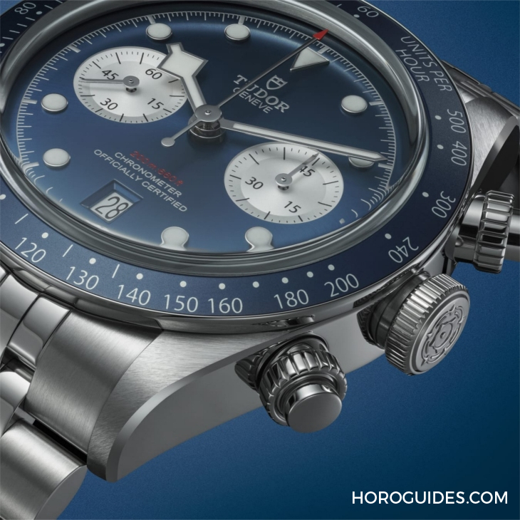 TUDOR - BLACK BAY - M79360B-0002 - 沉穩(wěn)帝舵藍新裝現(xiàn)身，TUDOR推出Black Bay Chrono “Blue”專門店限定版